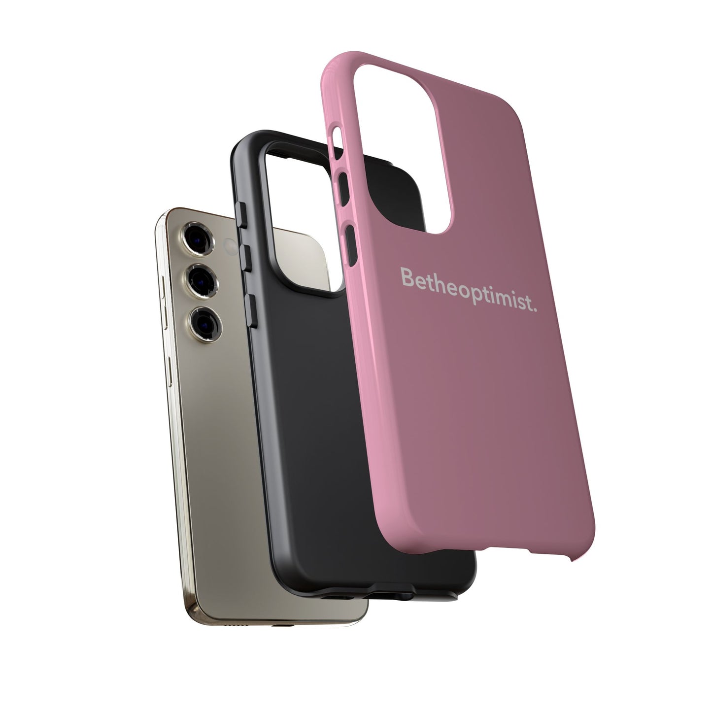 Pink Limited Edition Betheoptimist Phone Case