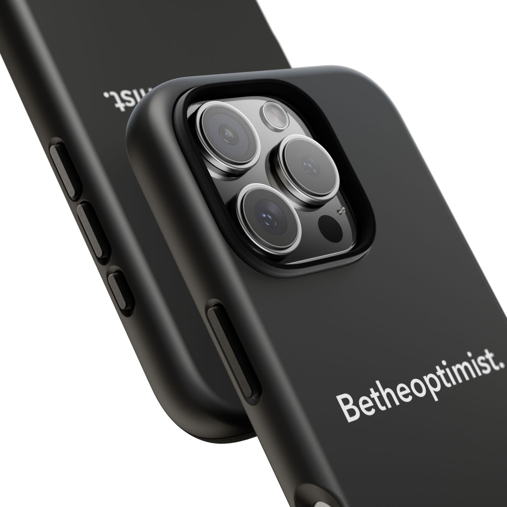Betheoptimist Black Phone Case
