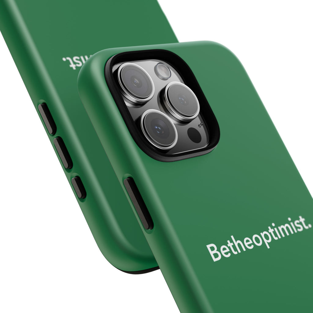 Betheoptimist Green Phone Case