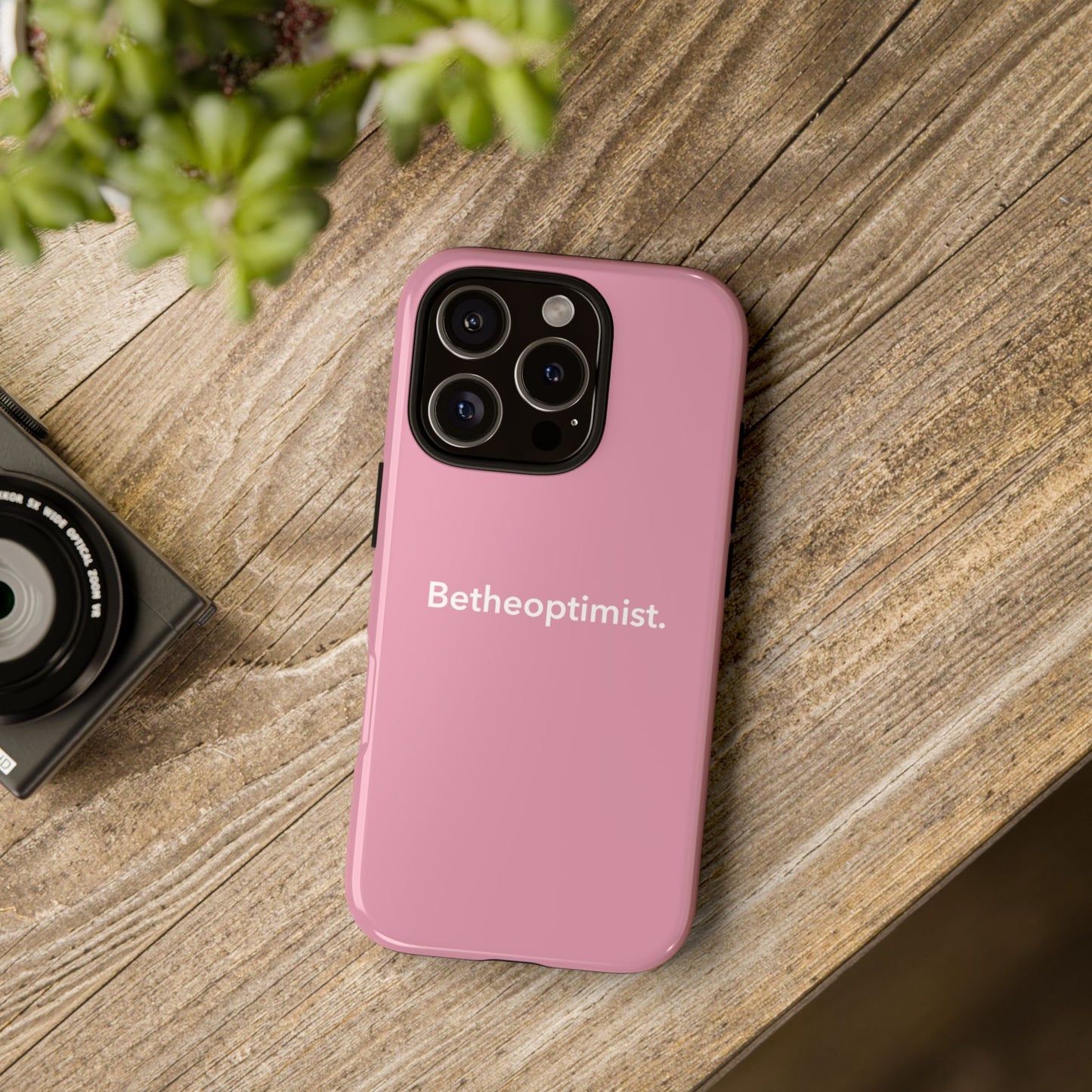 Pink Limited Edition Betheoptimist Phone Case